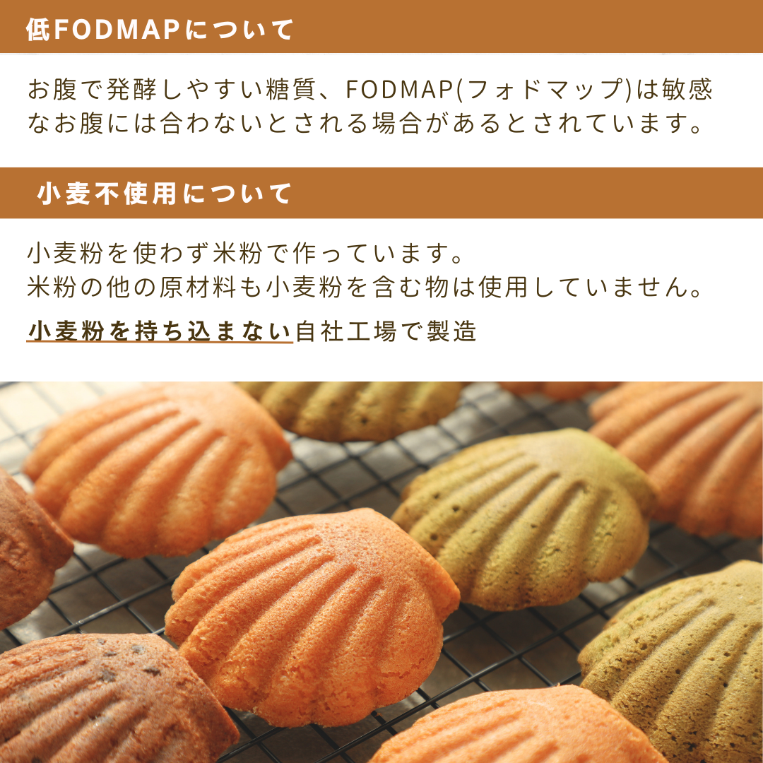 マドレーヌ チョコ&ココア 3個入りパック