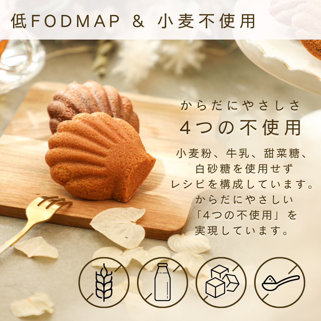 マドレーヌ チョコ&ココア 3個入りパック